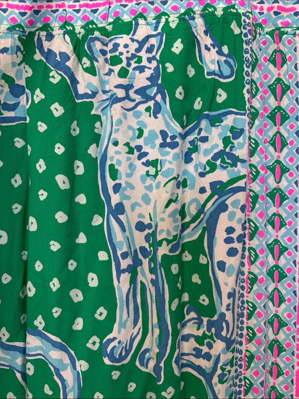 Lilly Pulitzer Green, Blue & Pink Palazzo pants - Picture 6 of 10